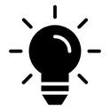 Glühbirnen-Icon