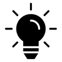 Glühbirnen-Icon
